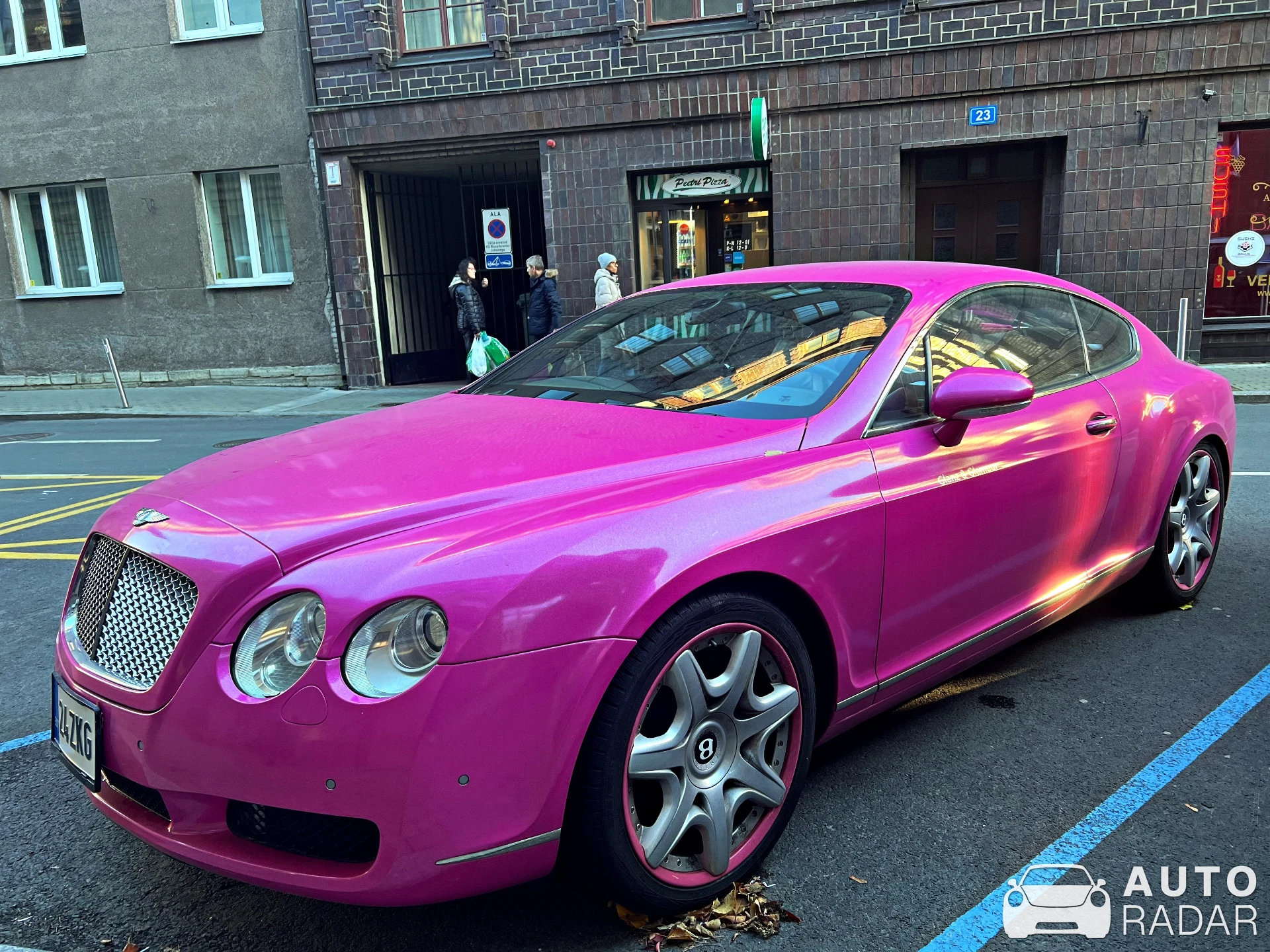 Bentley Continental GT spotted in Tallinn, Estonia