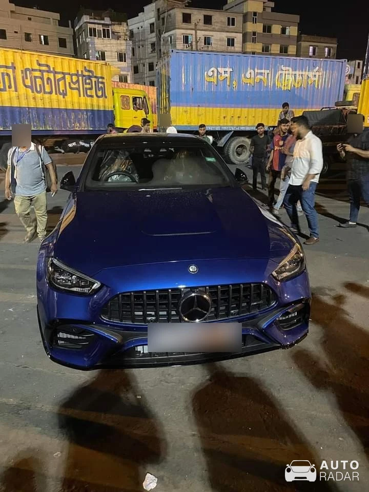 Mercedes-AMG C 63 S W206 spotted in Chittagong, Bangladesh