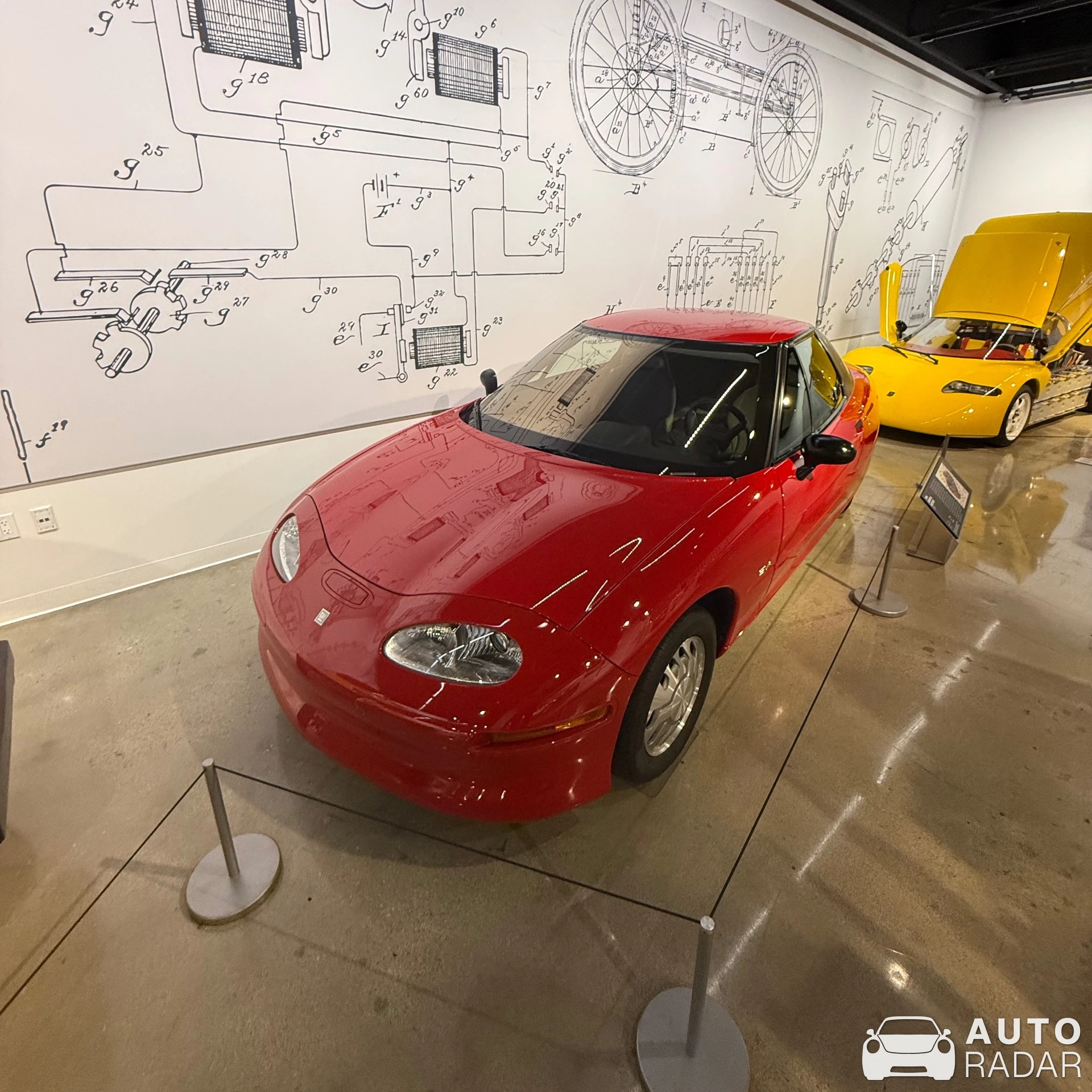General Motors Motors EV1 spotted in Los Angeles