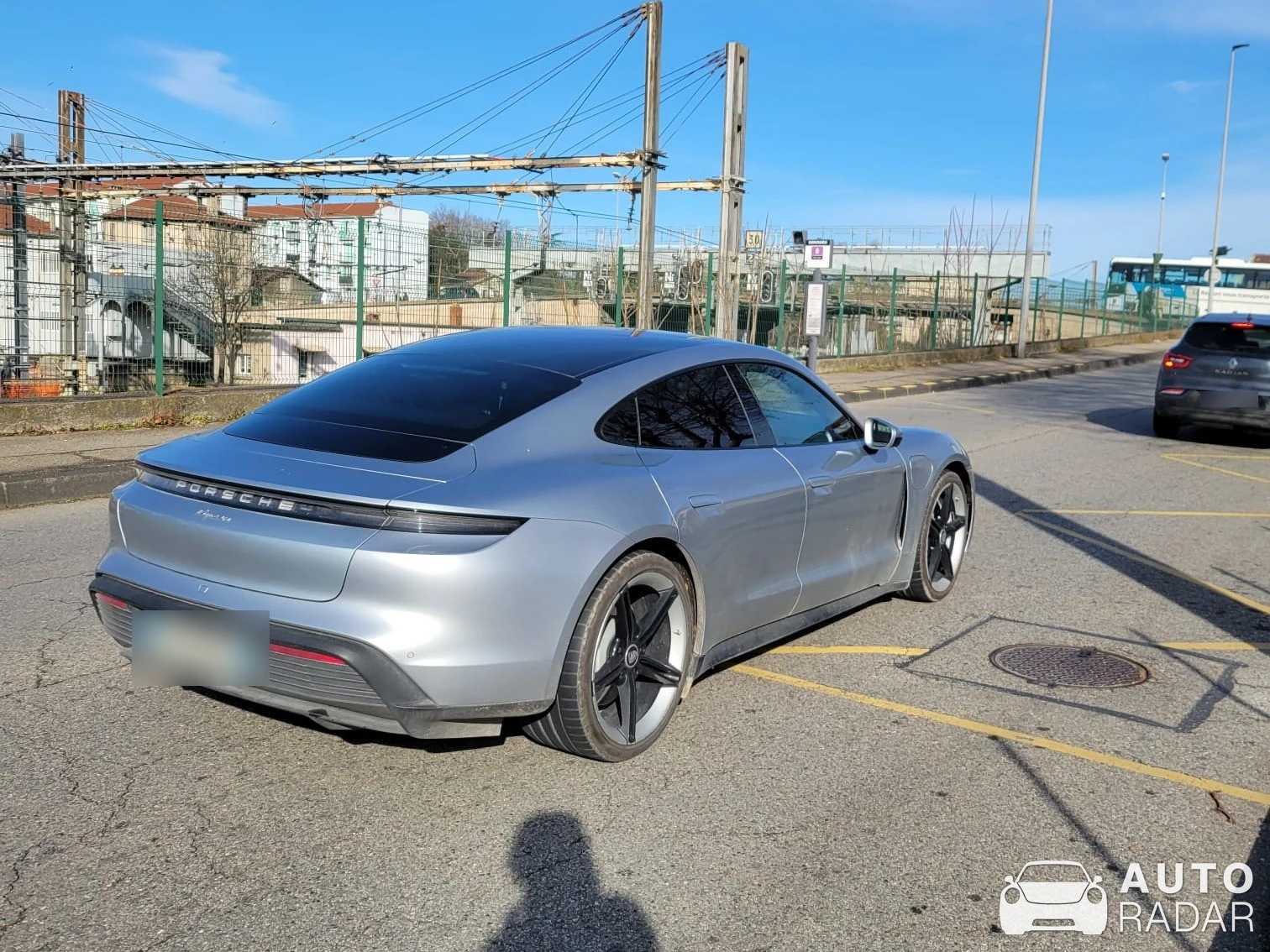 Porsche Taycan spotted in Valence, France