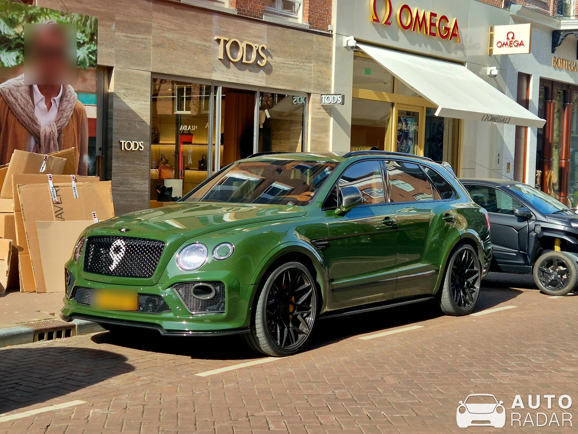 Bentley Bentayga Urban Automotive spotted in Amsterdam