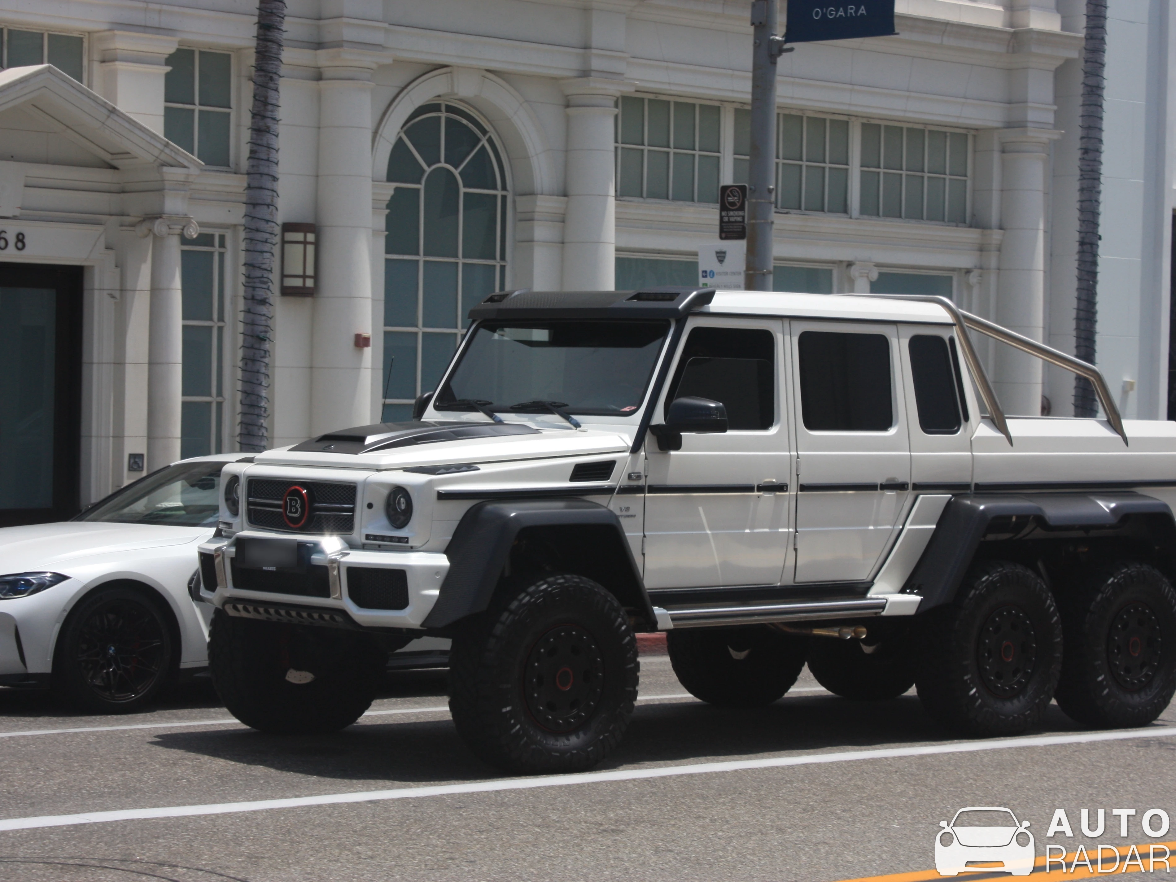 Mercedes-Benz G 63 AMG 6x6 Brabus spotted in Hermosa Beach
