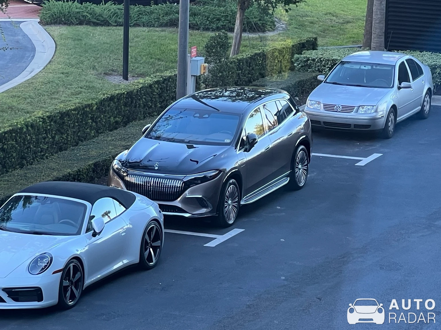 Mercedes-Maybach EQS spotted in Orlando