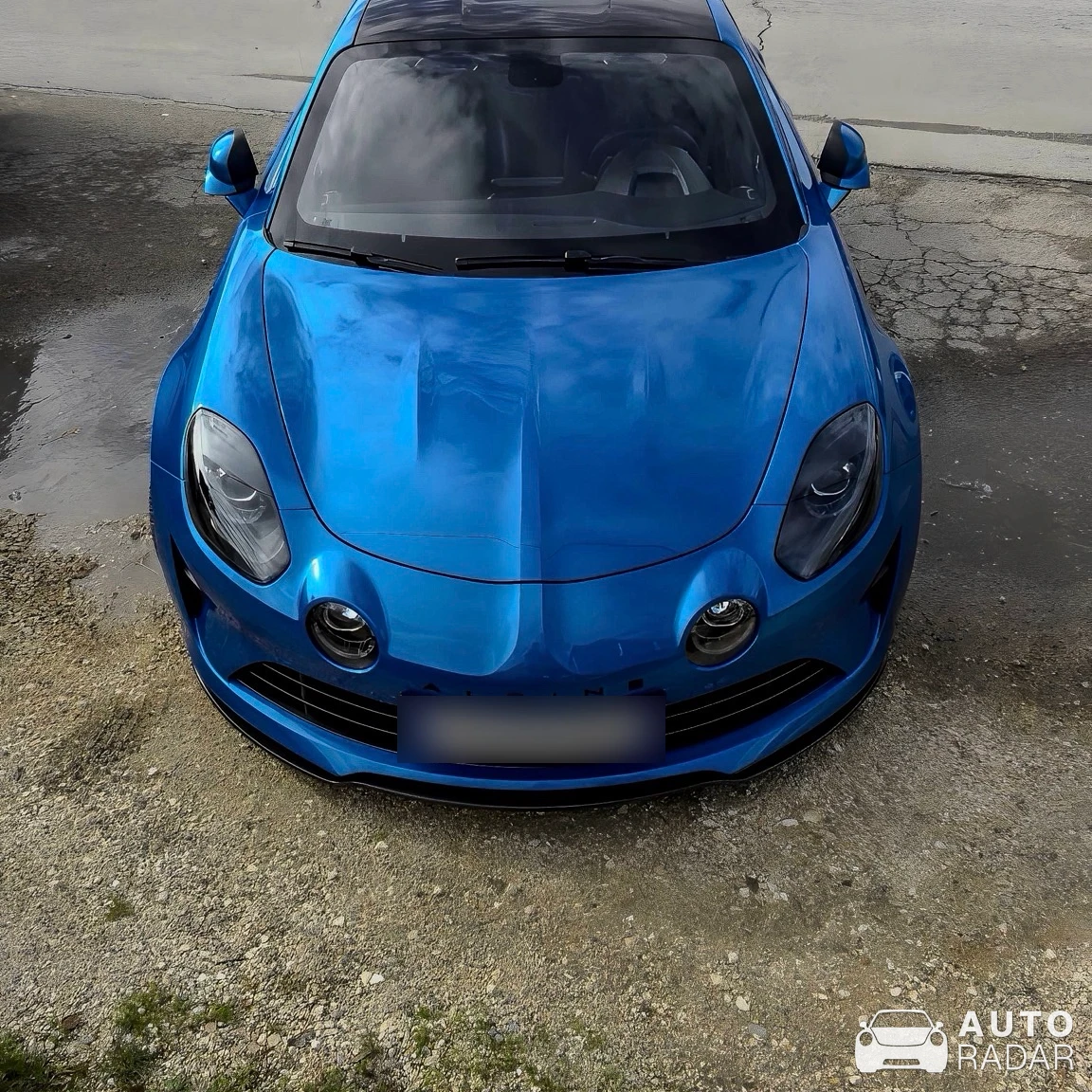 Alpine A110 GTS spotted in Châteaurenard