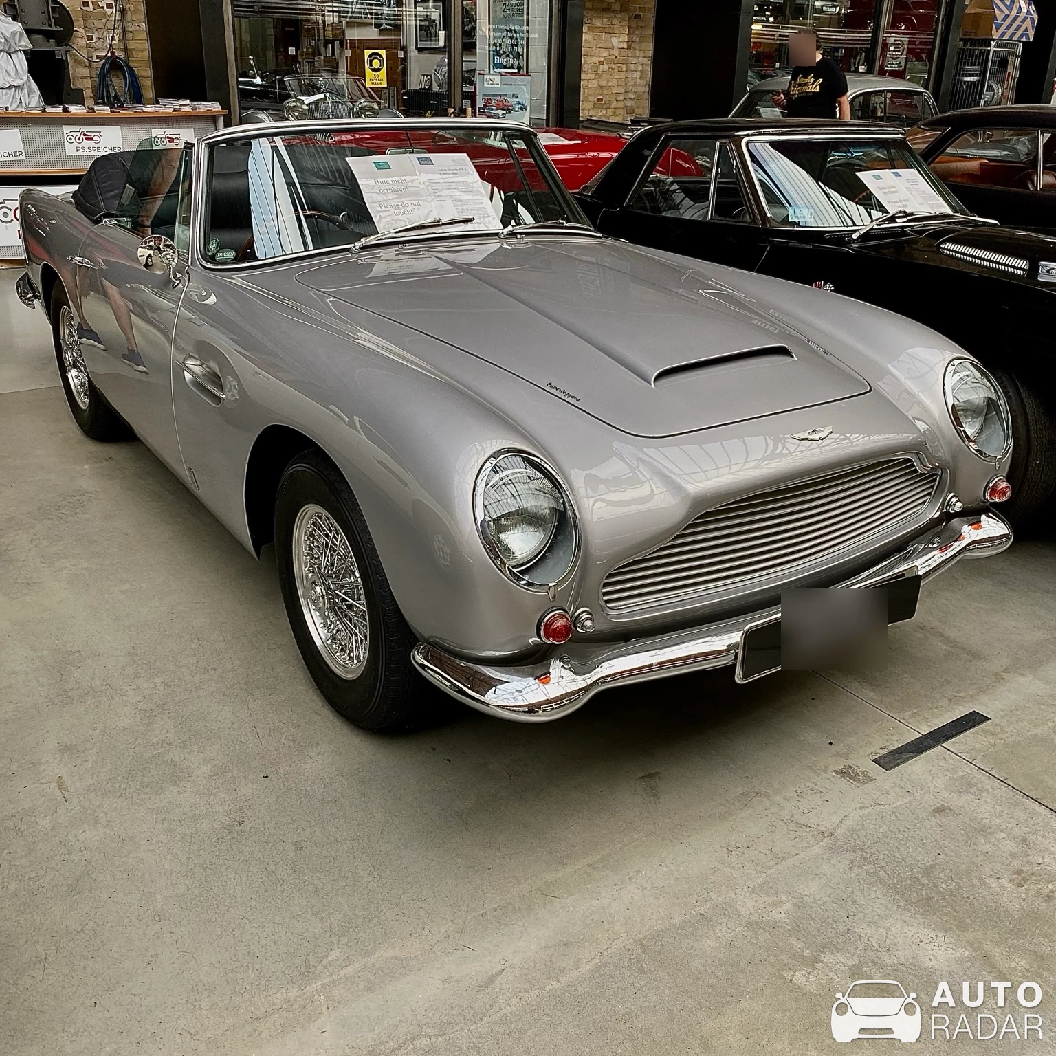 Aston Martin DB4 Convertible spotted in Berlin