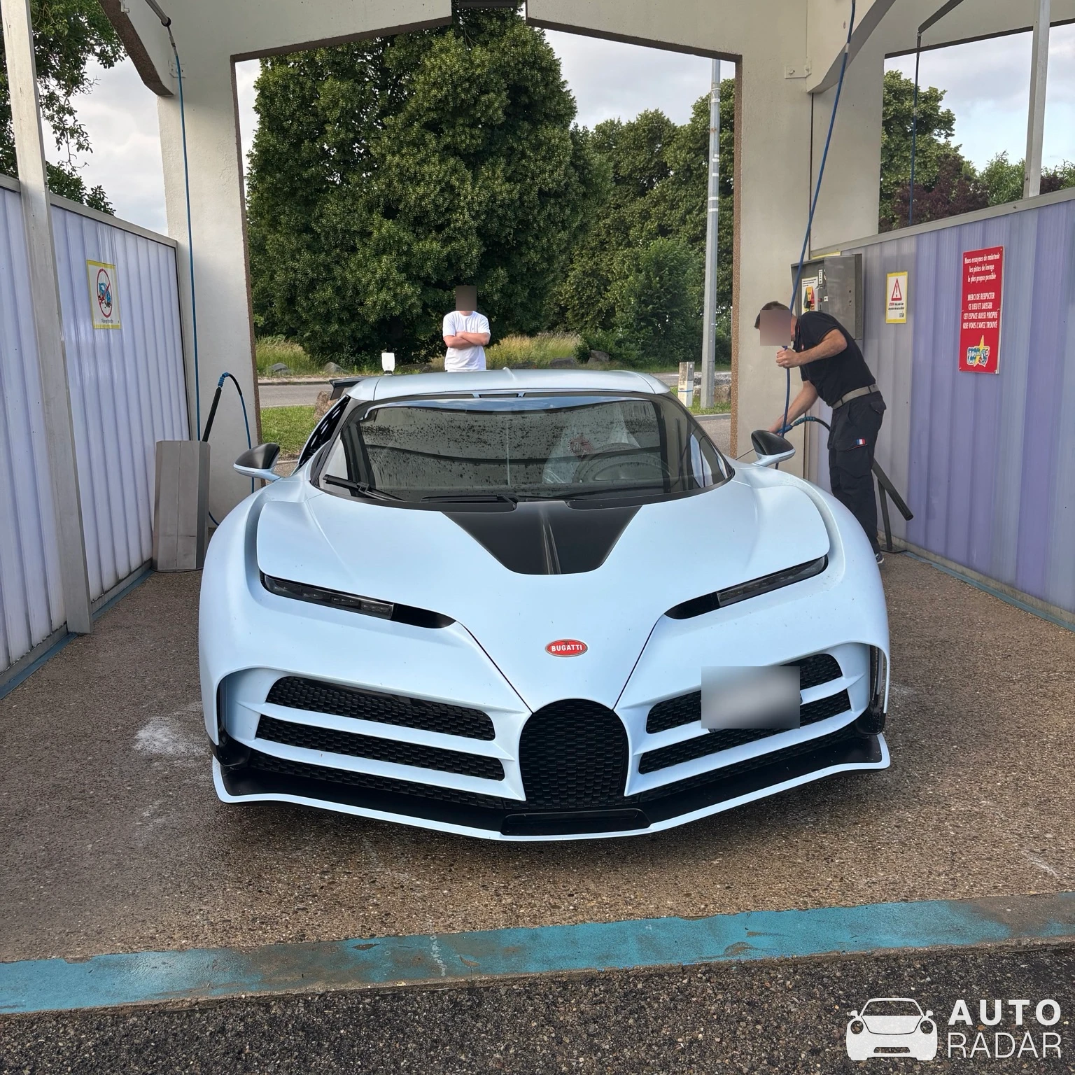 Bugatti Centodieci spotted in Dorlisheim