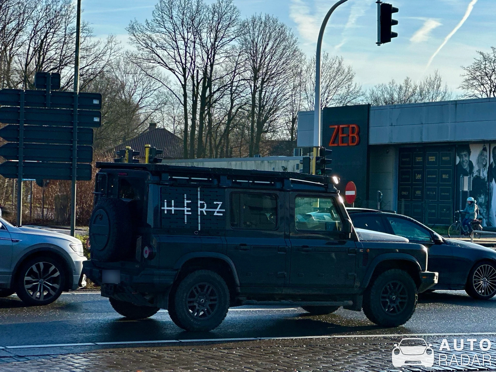 Ineos Grenadier spotted in Antwerpen, Belgium