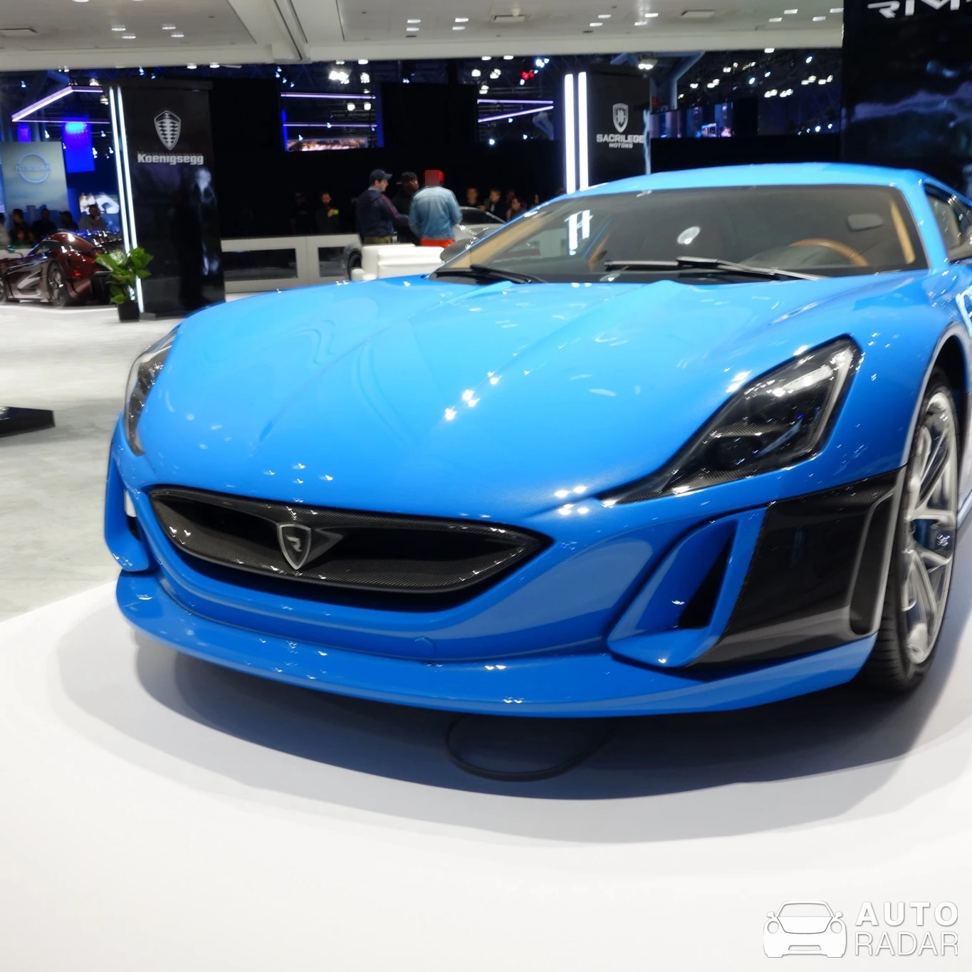 Rimac Concept_One spotted in New York