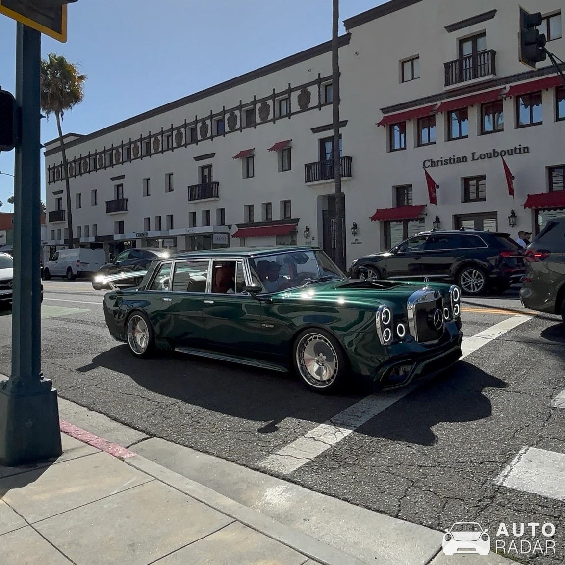 Mercedes-Benz 600 W100 Grosser by Kugel spotted in Beverly Hills