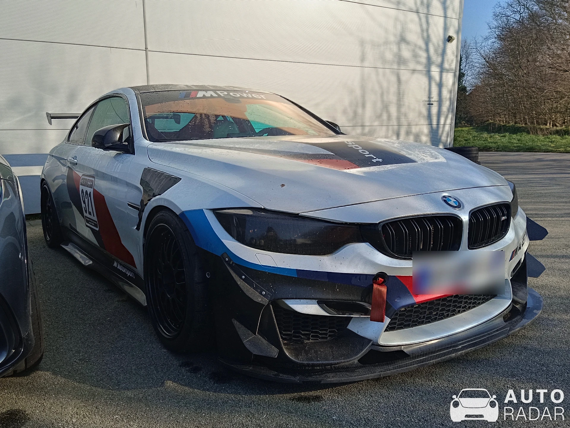 BMW M4 F82 Coupé Team Schirmer spotted in Gourlizon, France