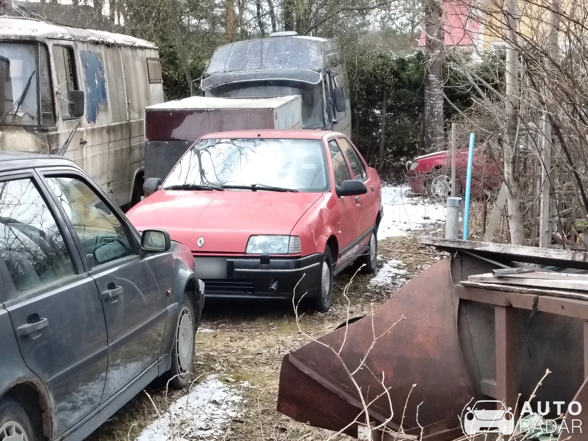 Renault 19 spotted in Rutalahti
