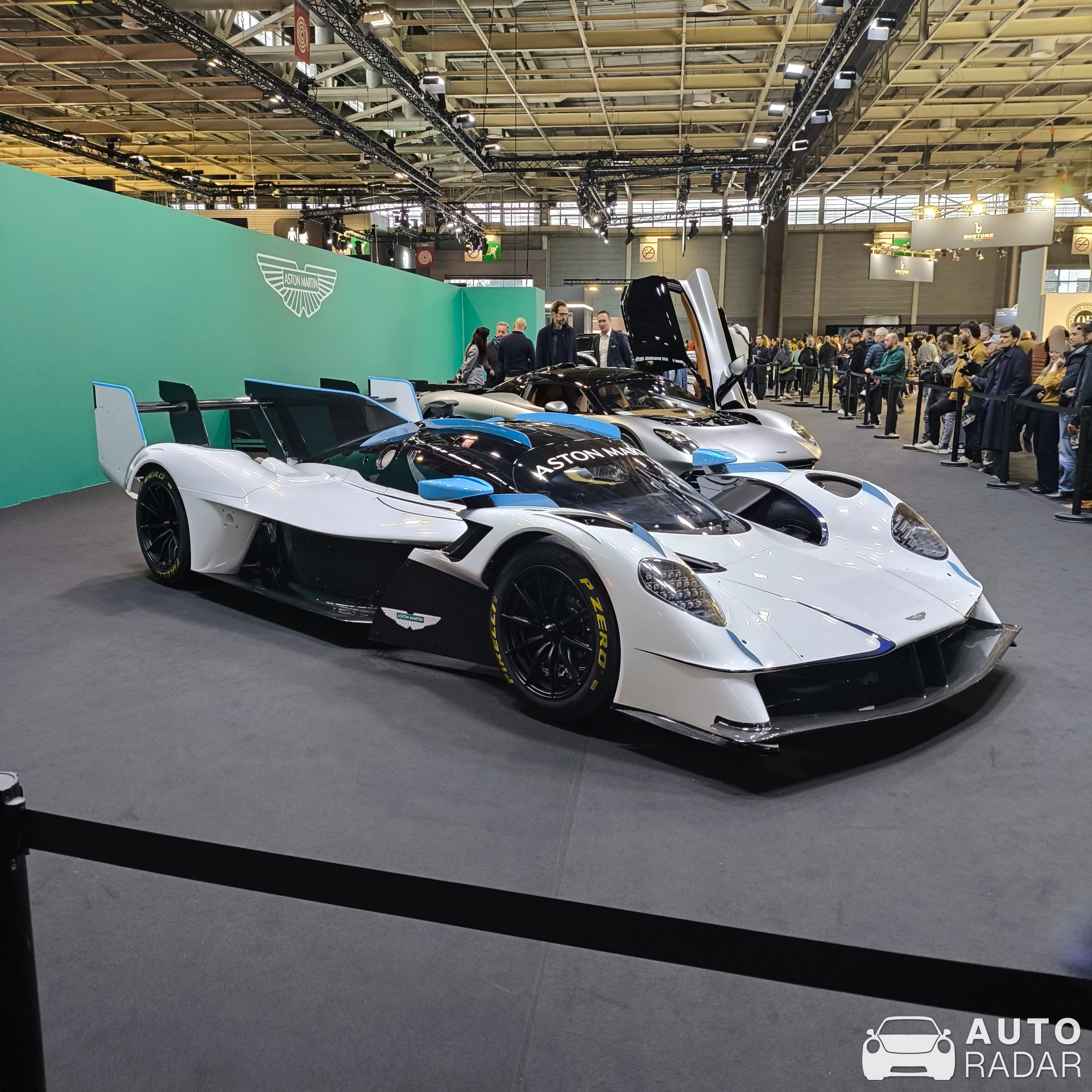 Aston Martin Valkyrie AMR PRO spotted in Paris