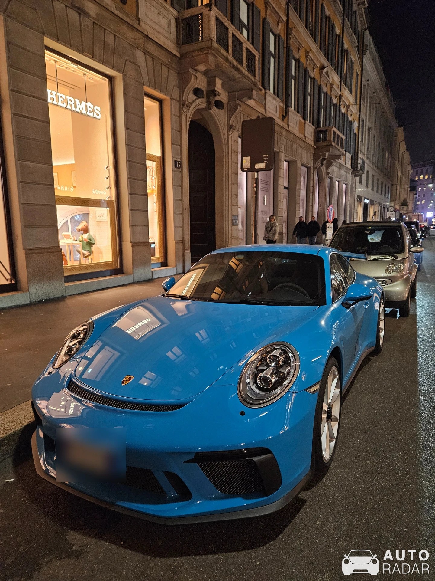 Porsche 991 GT3 MkII spotted in Milano, Włochy