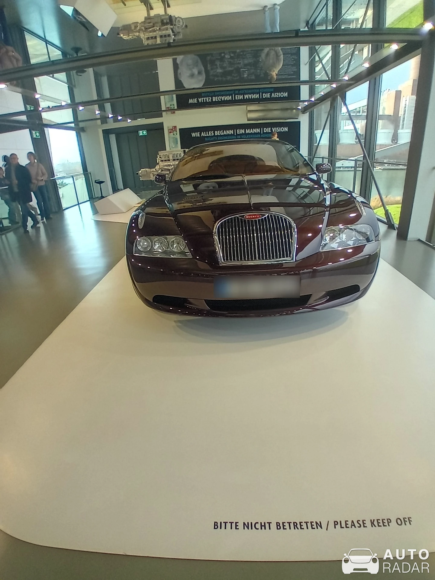 Bugatti EB112 spotted