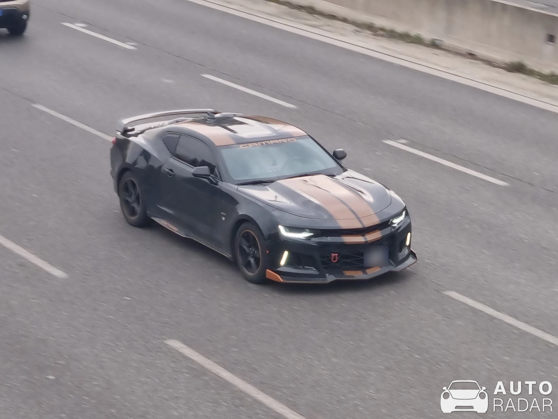 Chevrolet Camaro spotted in Milano, Italy