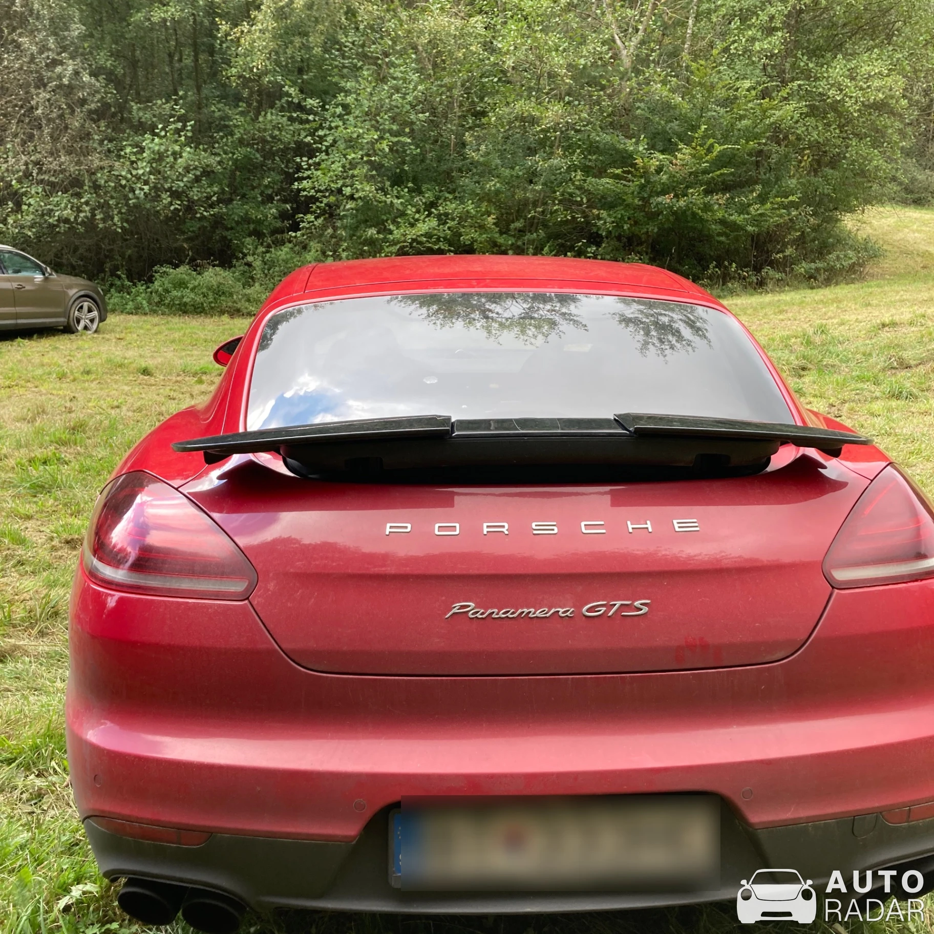 Porsche 970 Panamera GTS spotted in Lovčica - Trubín, Slovensko