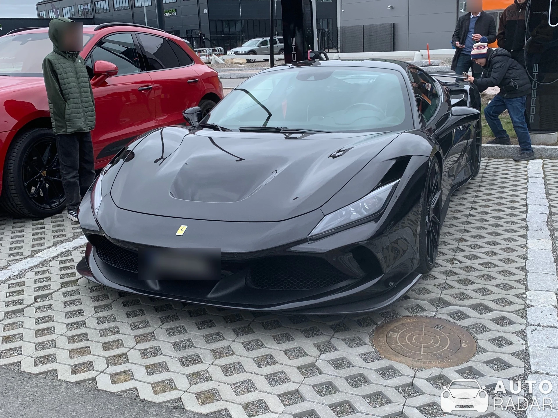 Ferrari F8 Tributo spotted in Fyrislund, Sweden