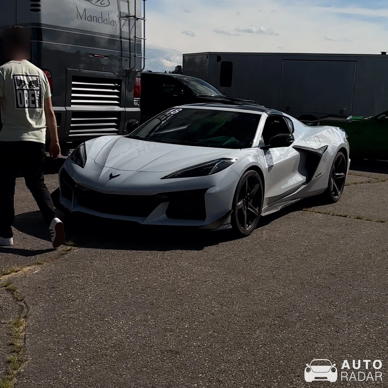 Chevrolet Corvette C8 Z06 spotted in Messines