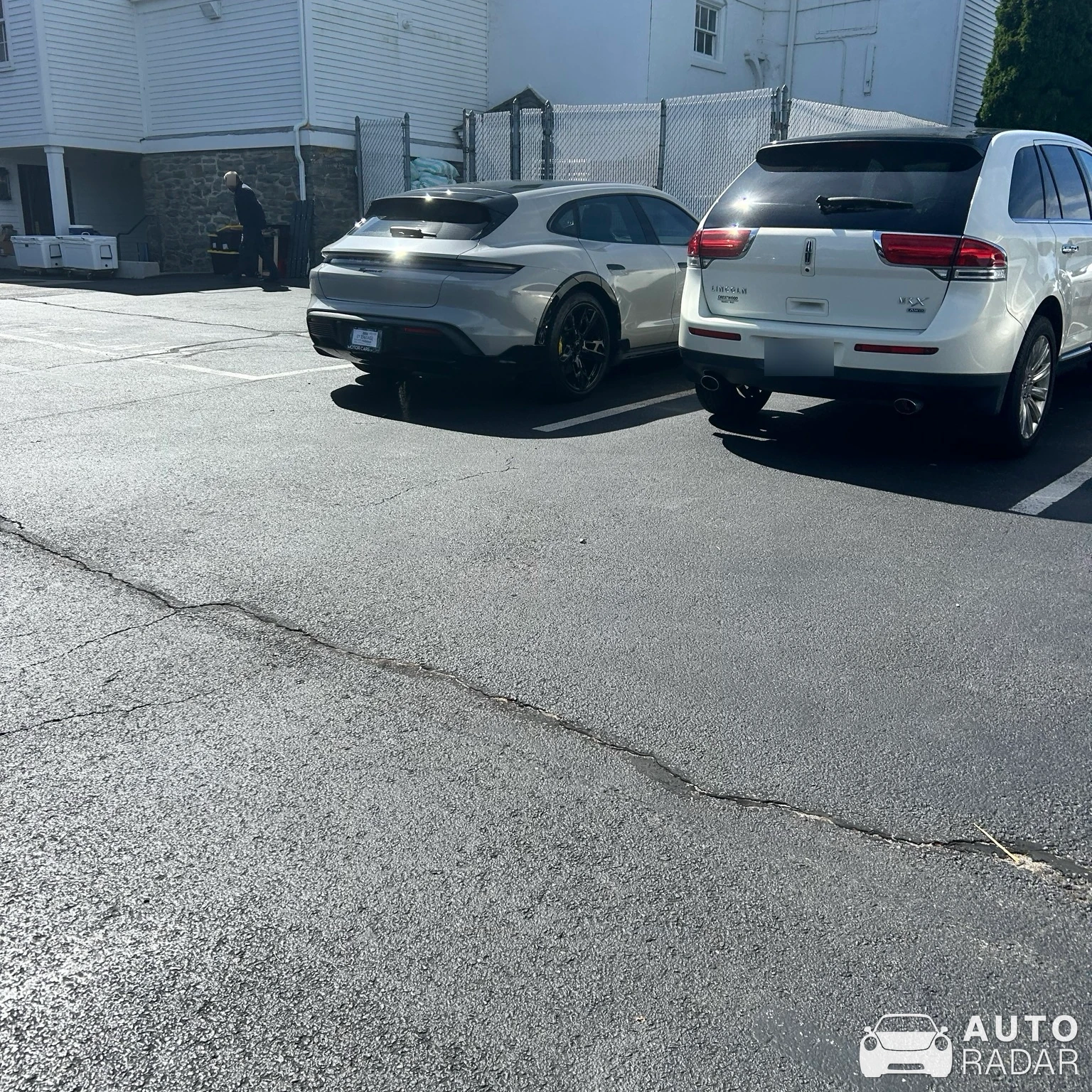 Porsche Taycan Turbo Sport Turismo spotted in Barrington