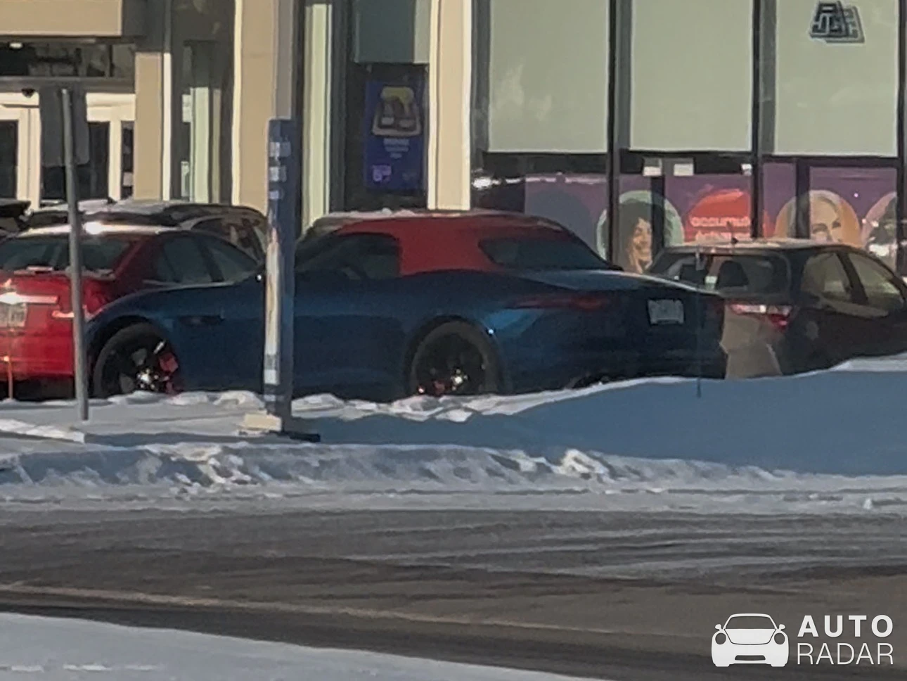 Jaguar F-Type R Convertible spotted in Mascouche, Canada