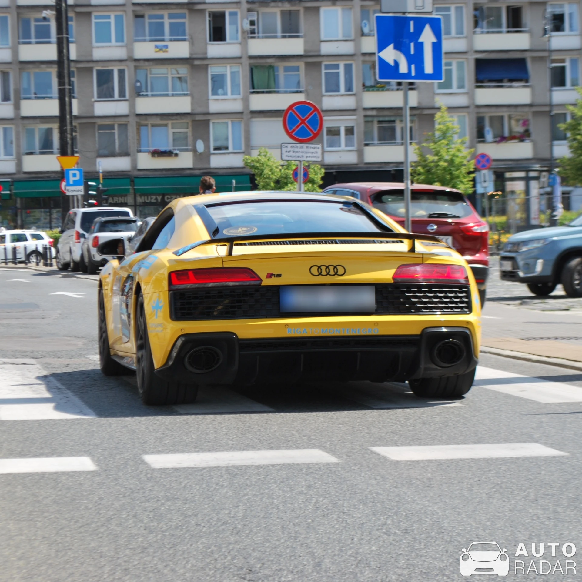 Audi R8 V10 Performance 2019 spotted in Warszawa, Poland