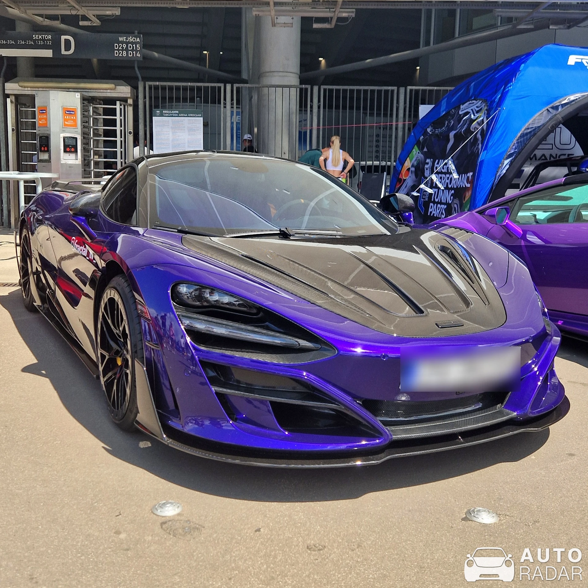 McLaren 720S Mansory spotted in Wrocław