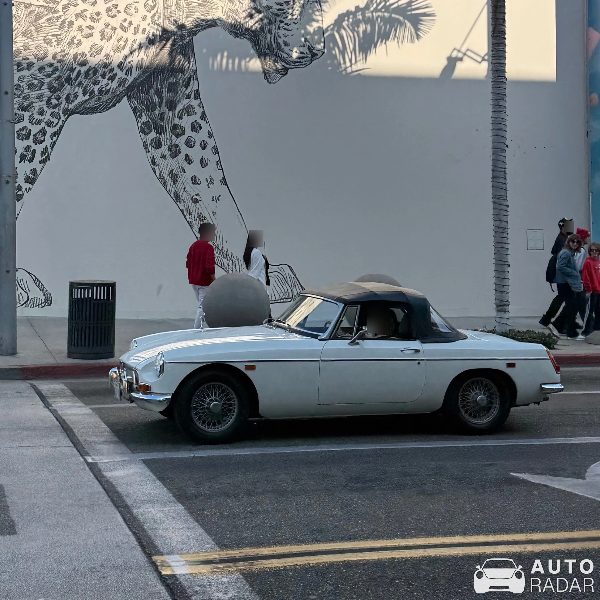 MG MGB spotted in Beverly Hills, United States