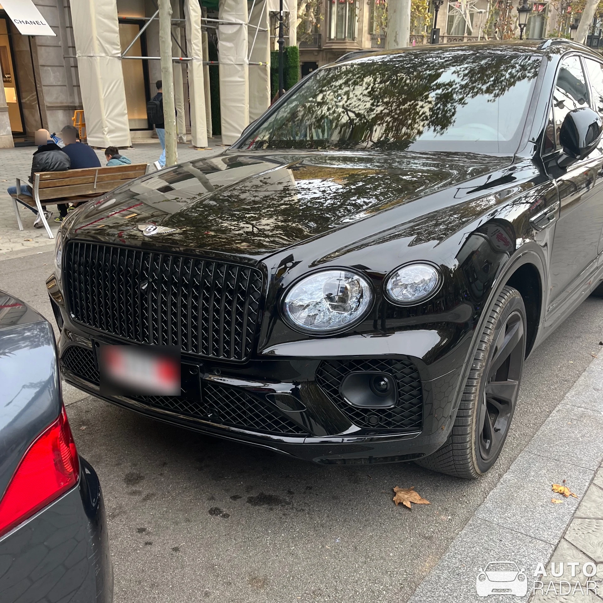 Bentley Bentayga Azure spotted in Barcelona, Spain