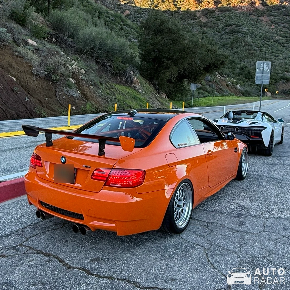 BMW M3 E92 Coupé Lime Rock Park Edition spotted in Malibu