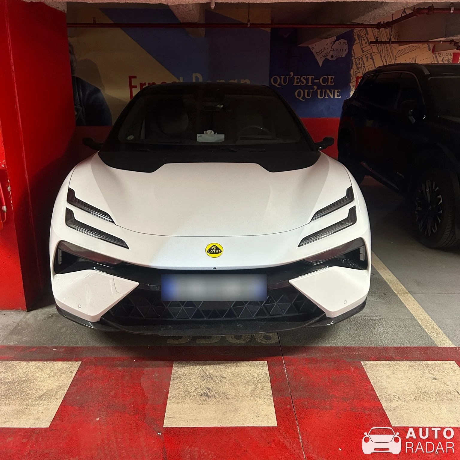 Lotus Emeya spotted in Levallois-Perret, France