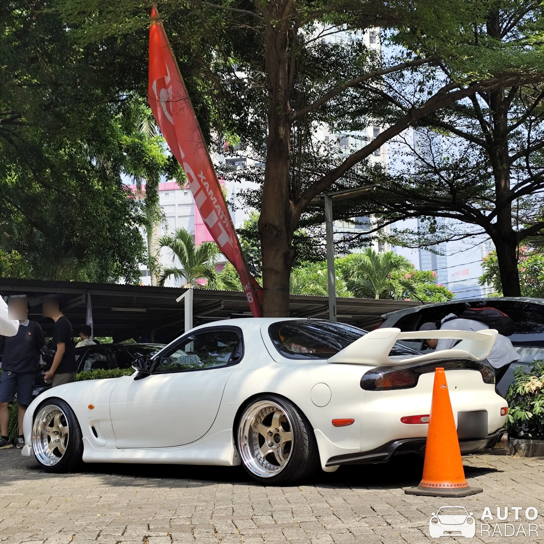 Mazda RX-7 spotted in Jkt Pusat, Indonesia