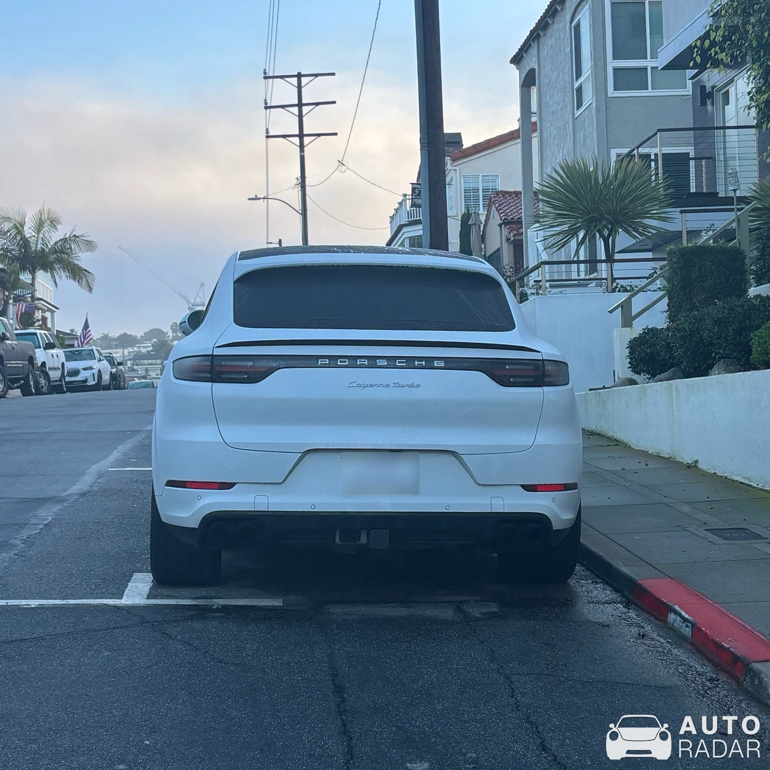 Porsche Cayenne Coupé Turbo spotted in Hermosa Beach, United States