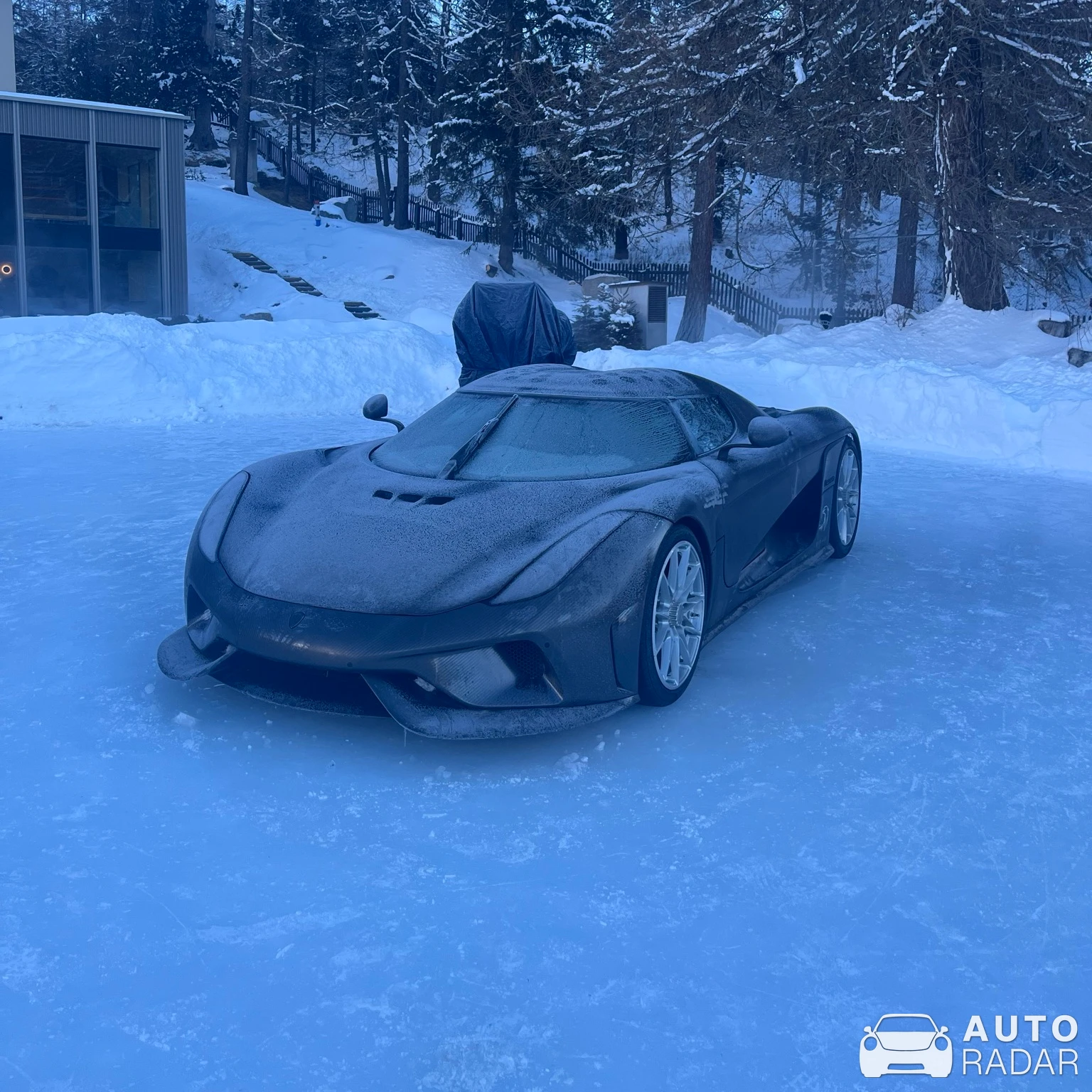Koenigsegg Regera spotted in Sankt Moritz, Svizzera