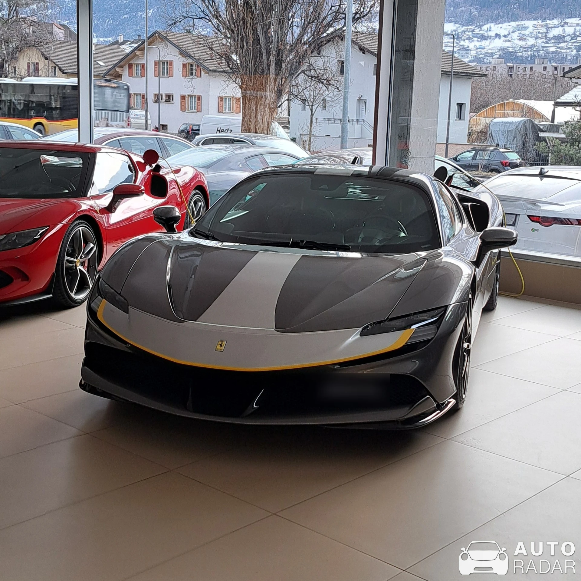 Ferrari SF90 Stradale Assetto Fiorano spotted in Sion, Switzerland