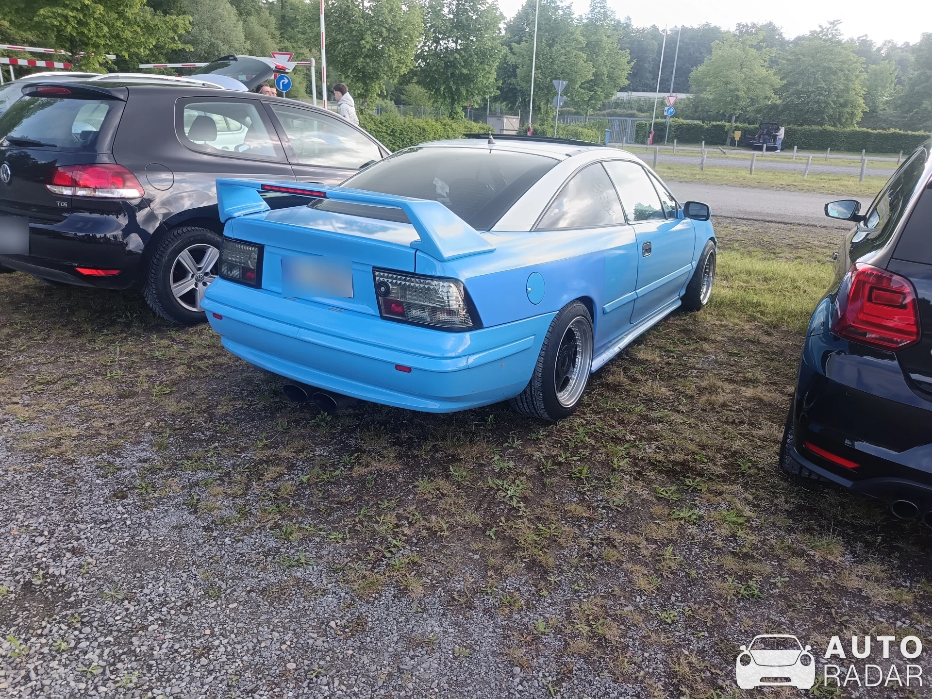 Opel Calibra 16V spotted in Friedrichshafen