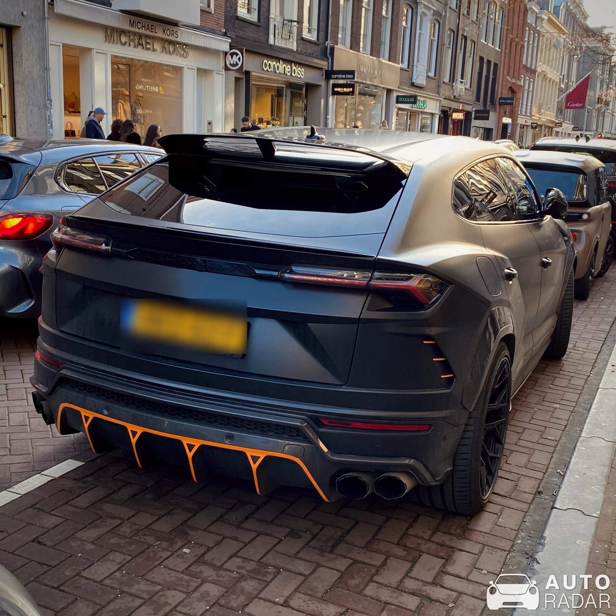 Lamborghini Urus Urban spotted in Amsterdam