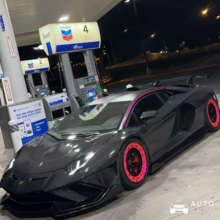 Lamborghini Aventador LP700-4 spotted in Cameron, United States