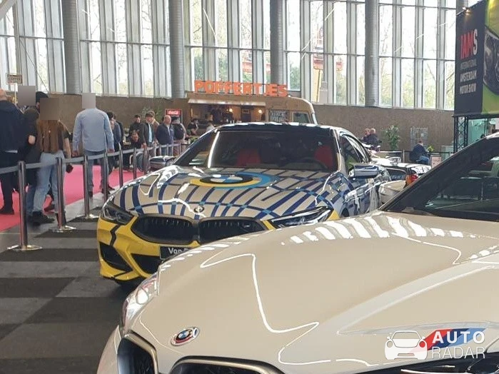 BMW M850i G16 Gran Coupé 'The 8 x Jeff Koons' spotted in Amsterdam