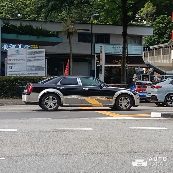 Chrysler 300 Sport Series spotted in Singapore
