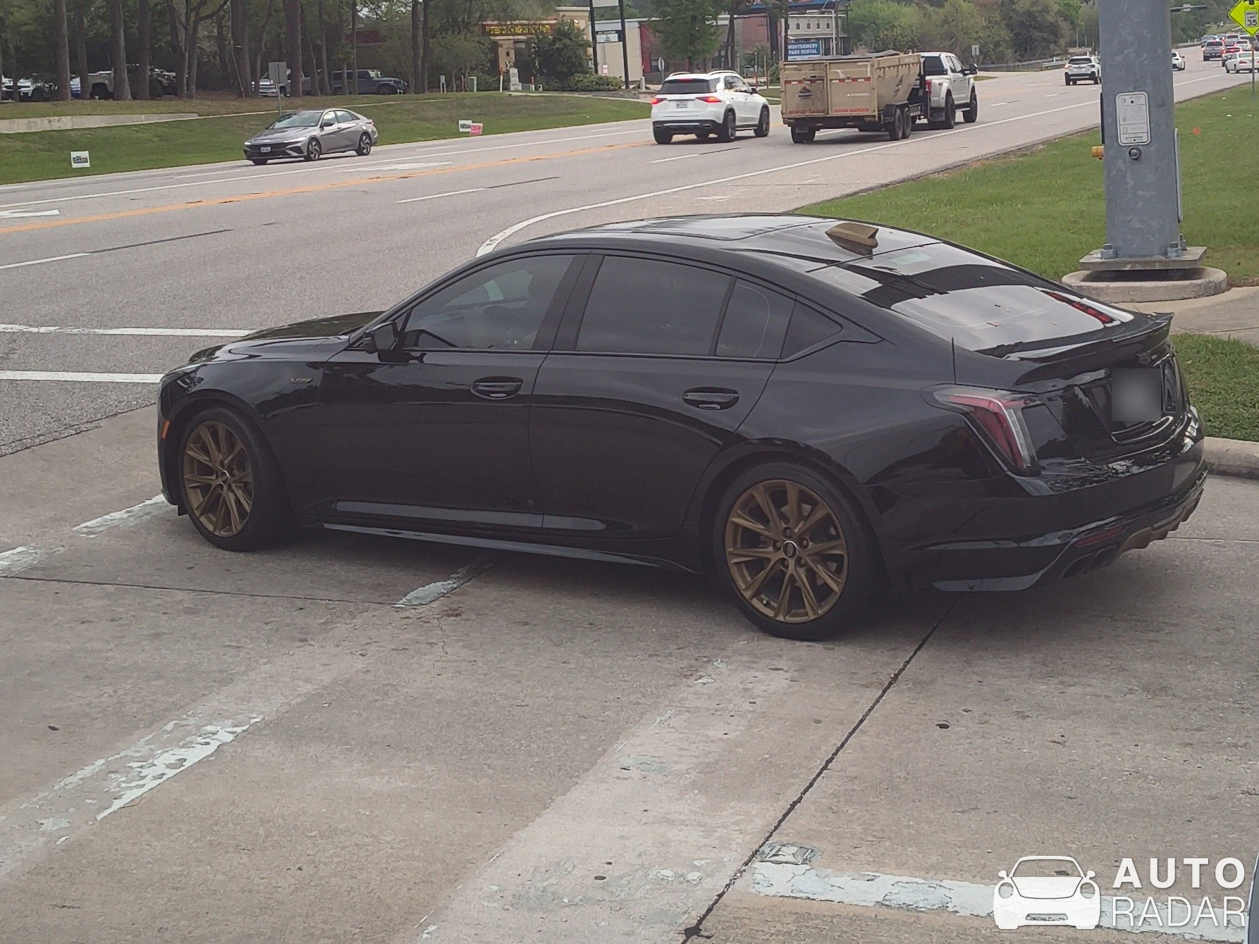 Cadillac CT5-V Blackwing spotted in The Woodlands