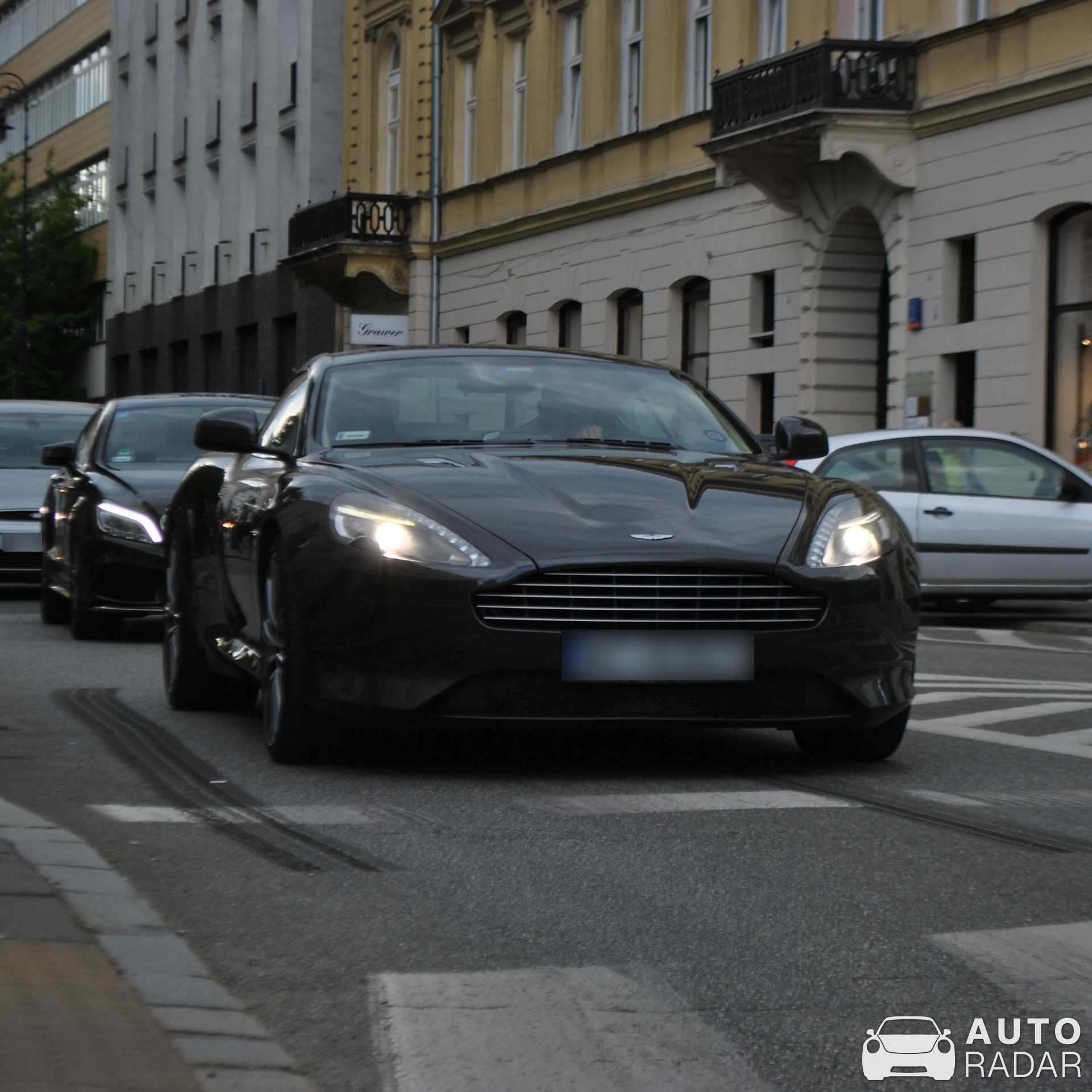 Aston Martin Virage 2011 spotted in Warszawa