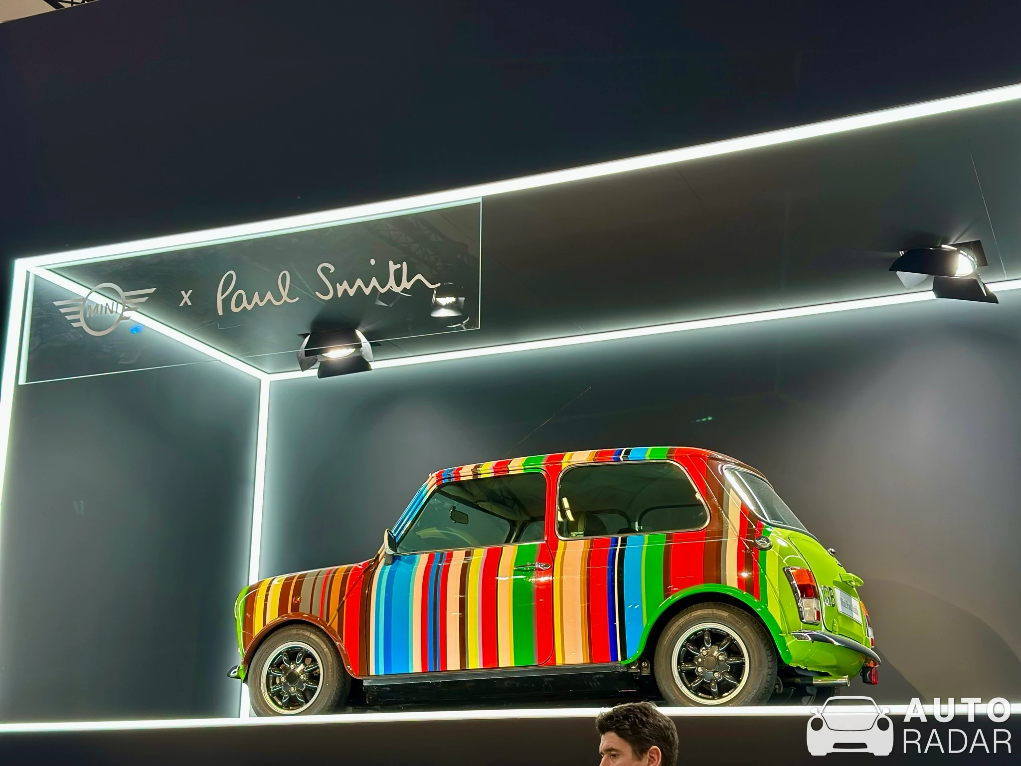 Mini Cooper Paul Smith Edition spotted in Bruxelles, Belgium