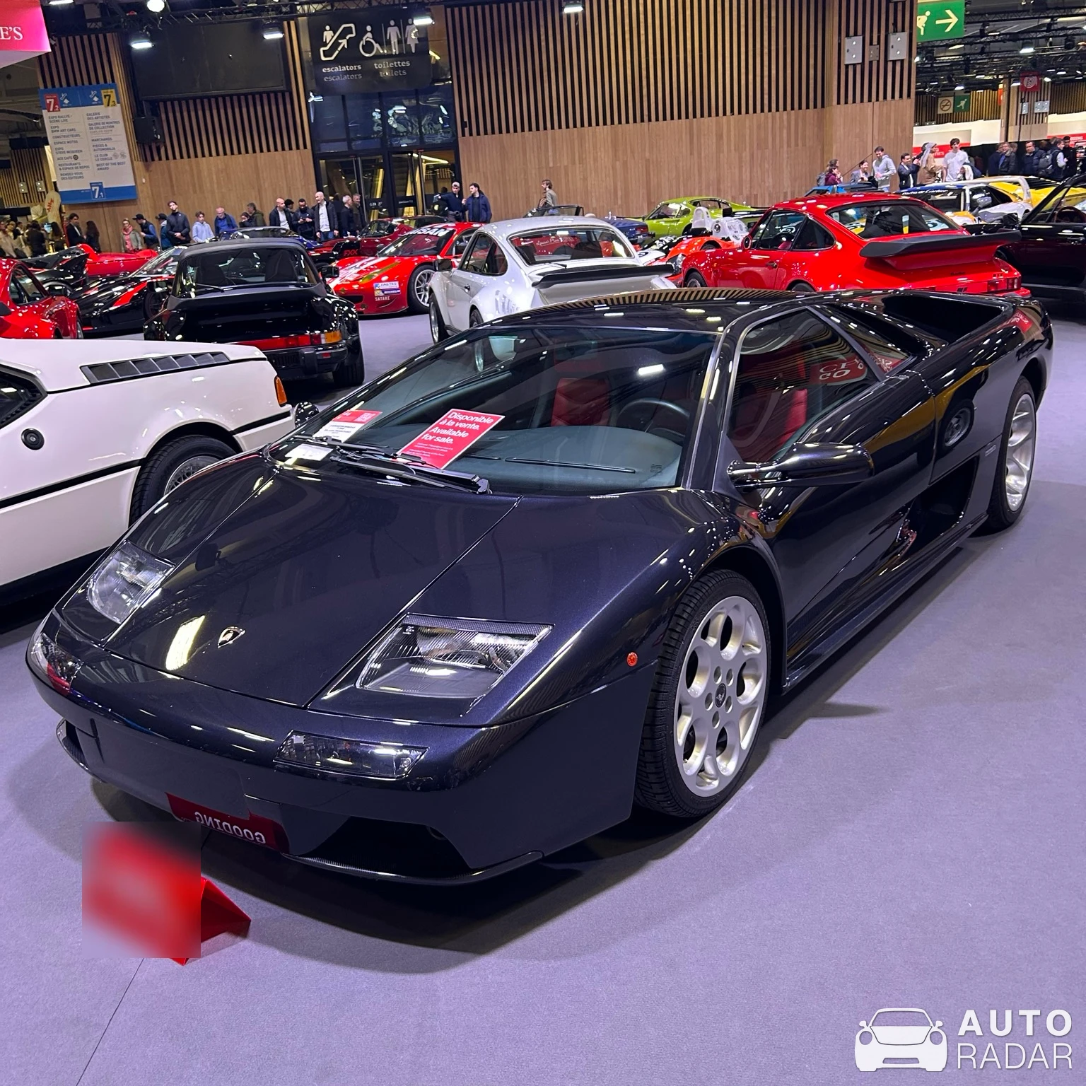 Lamborghini Diablo VT 6.0 spotted in Vanves, France