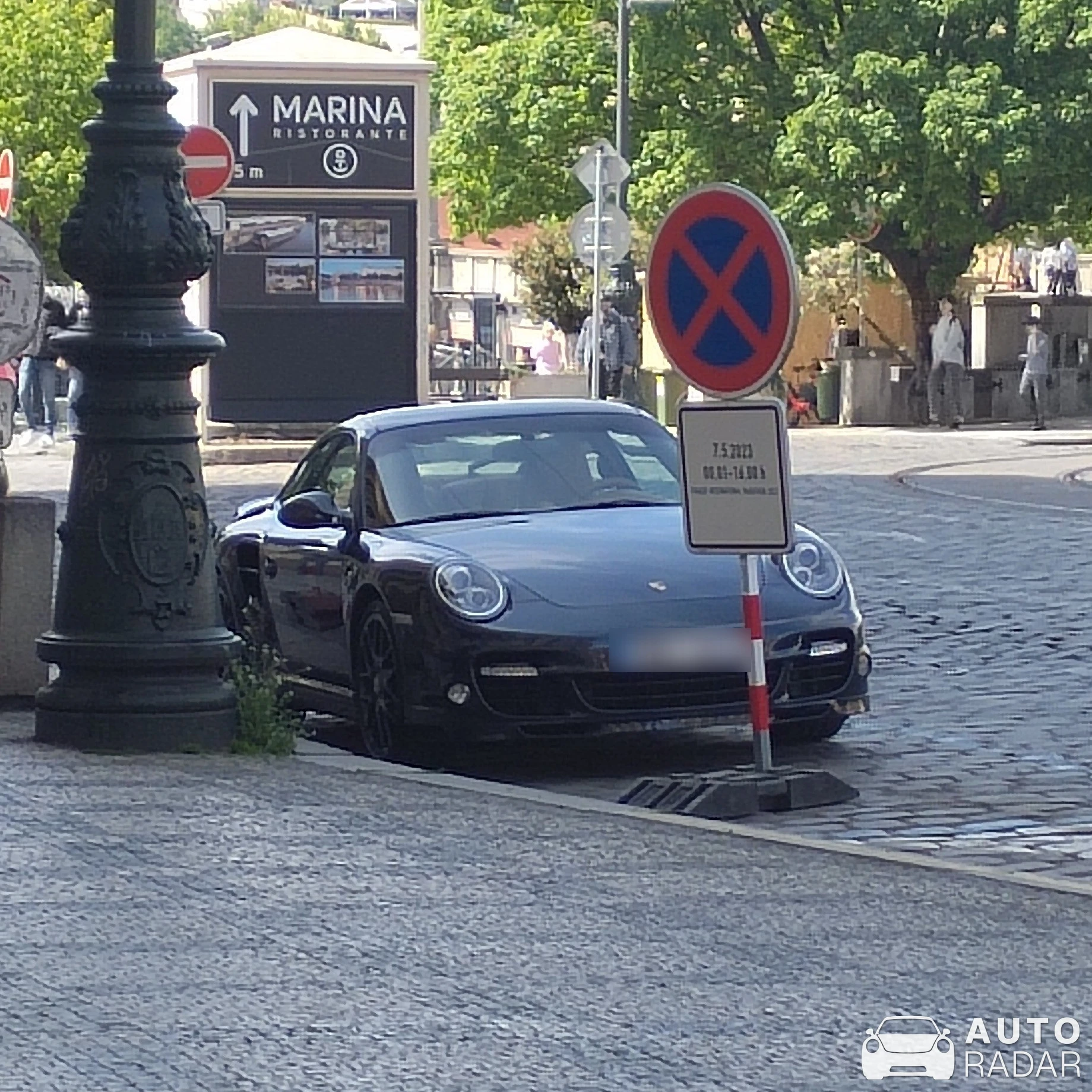 Porsche 997 Turbo spotted in Praha 1, Czechia
