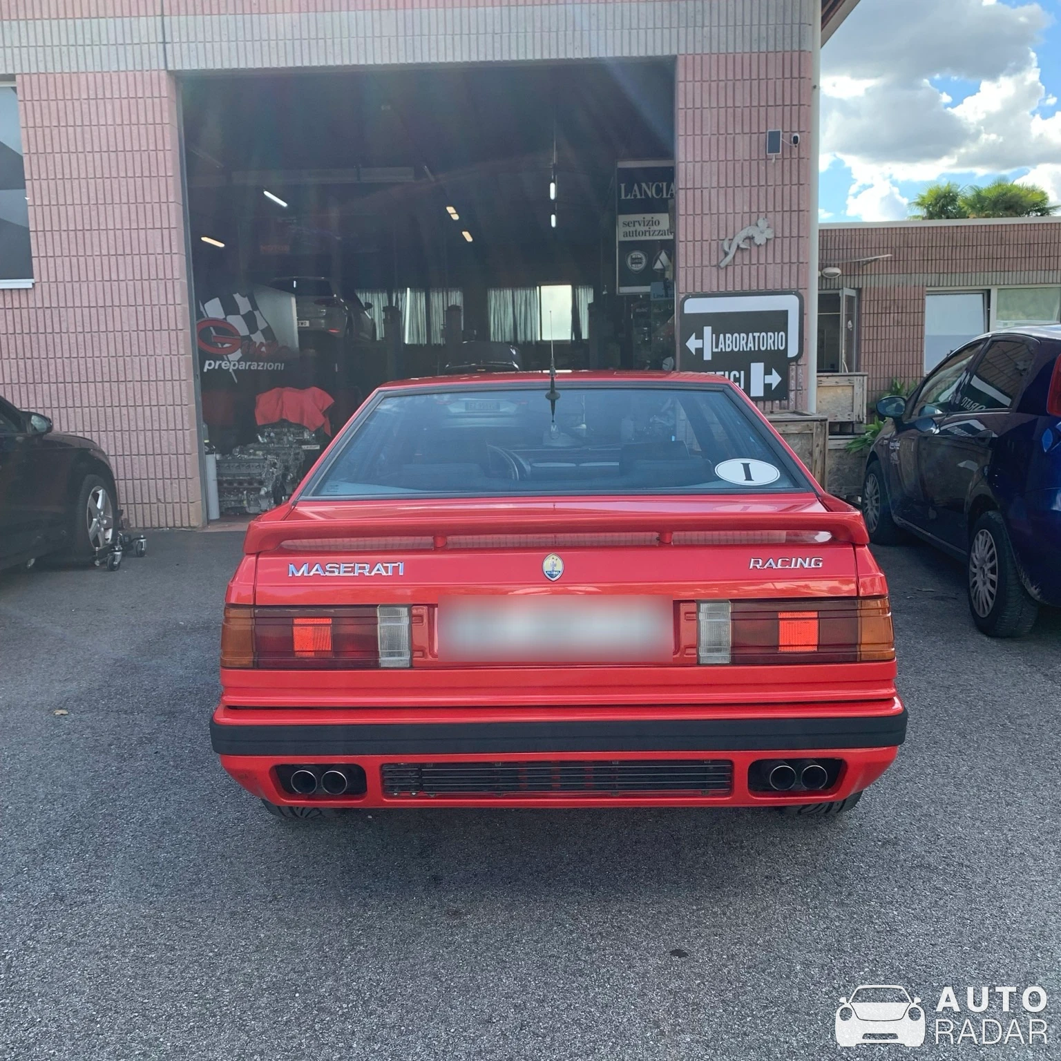 Maserati Racing spotted in Cimpello