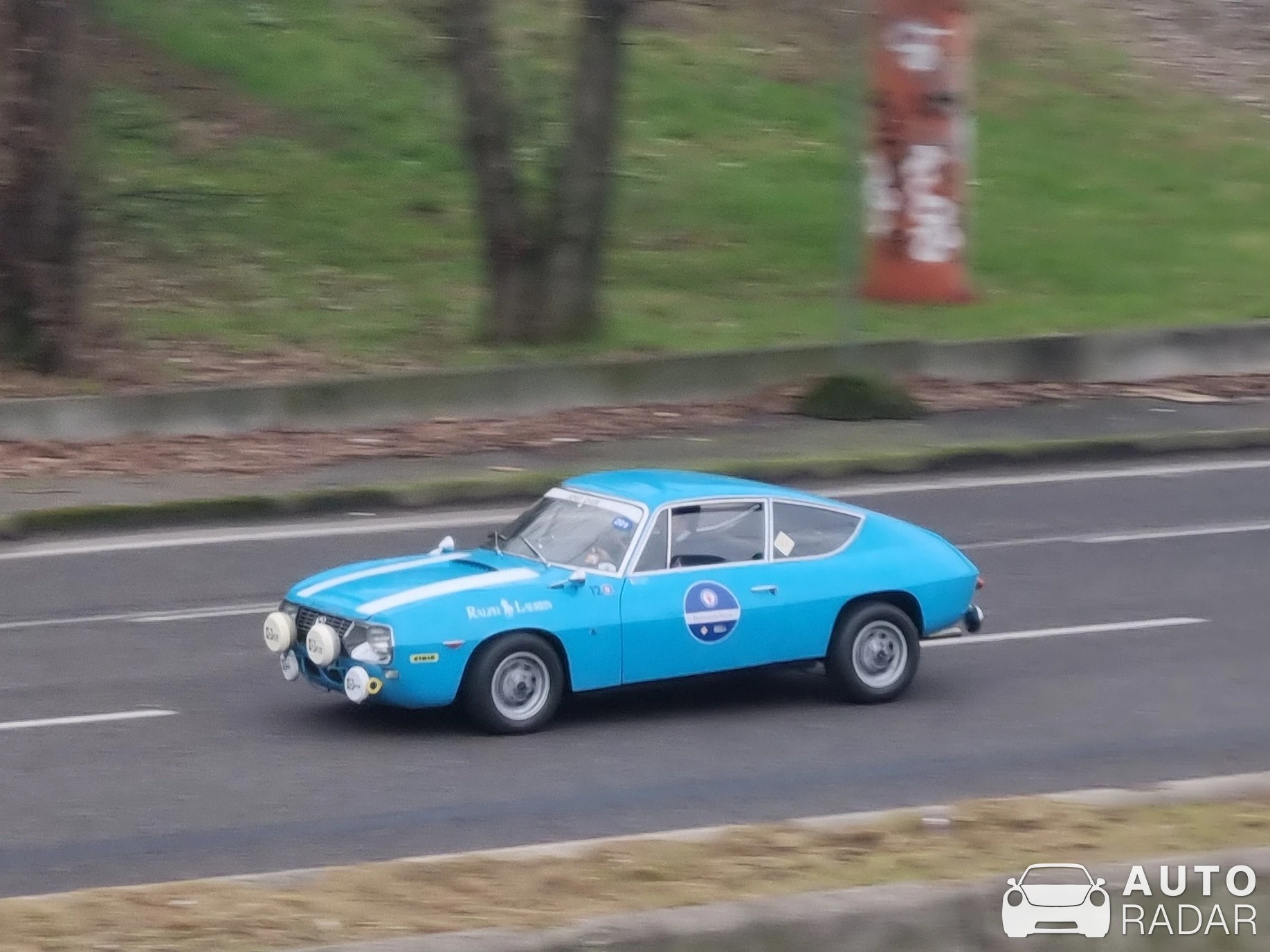 Lancia Fulvia Sport Zagato spotted in Milano
