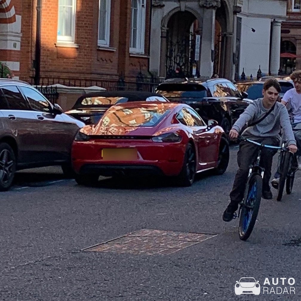 Porsche 718 Cayman GTS spotted in Greater London, United Kingdom