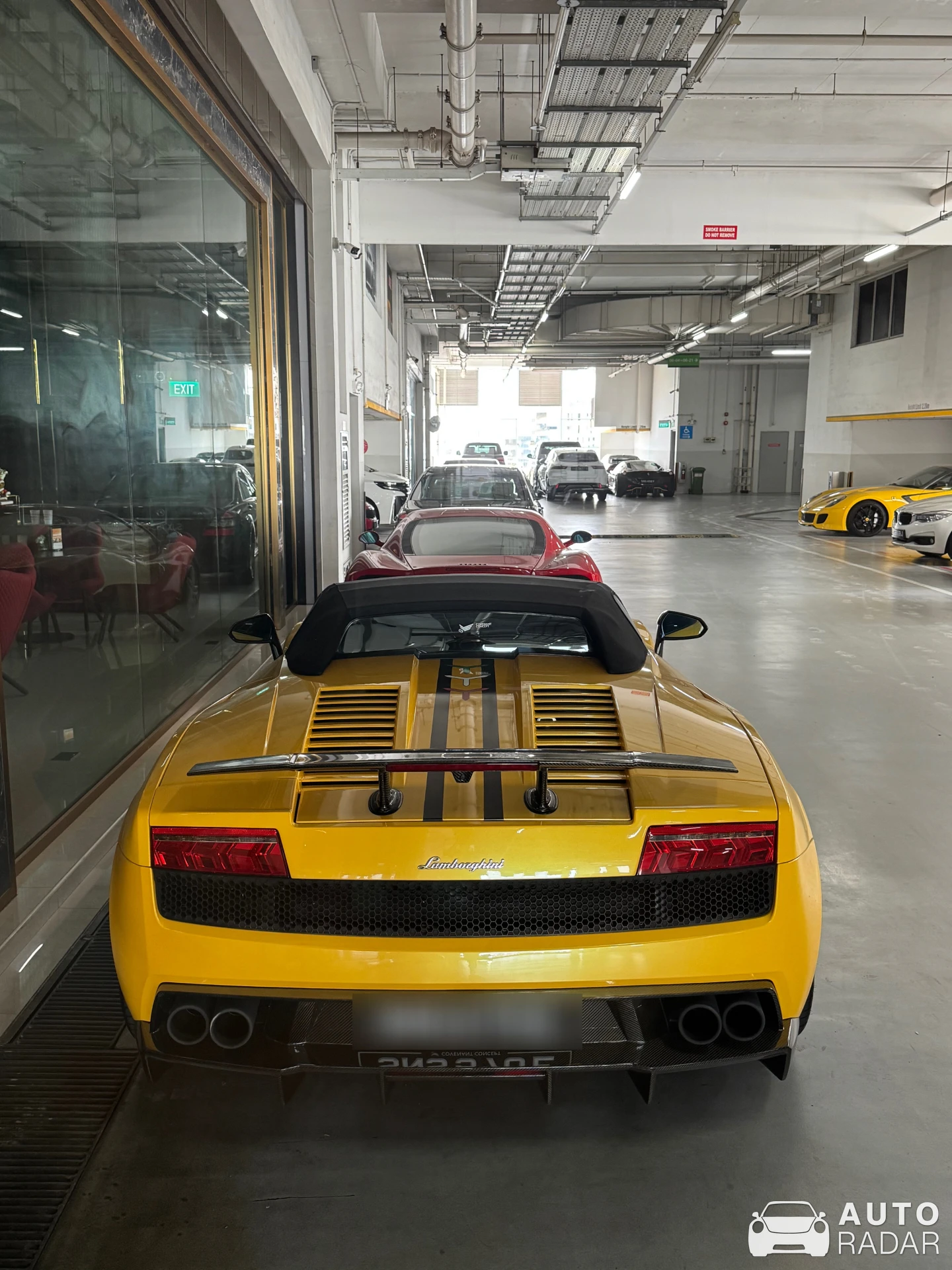Lamborghini Gallardo LP570-4 Spyder Performante spotted in Singapore