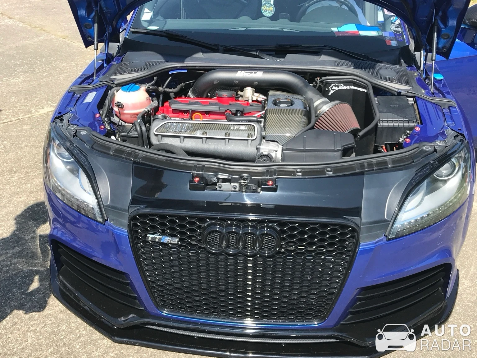 Audi TT spotted in Le Mans, France