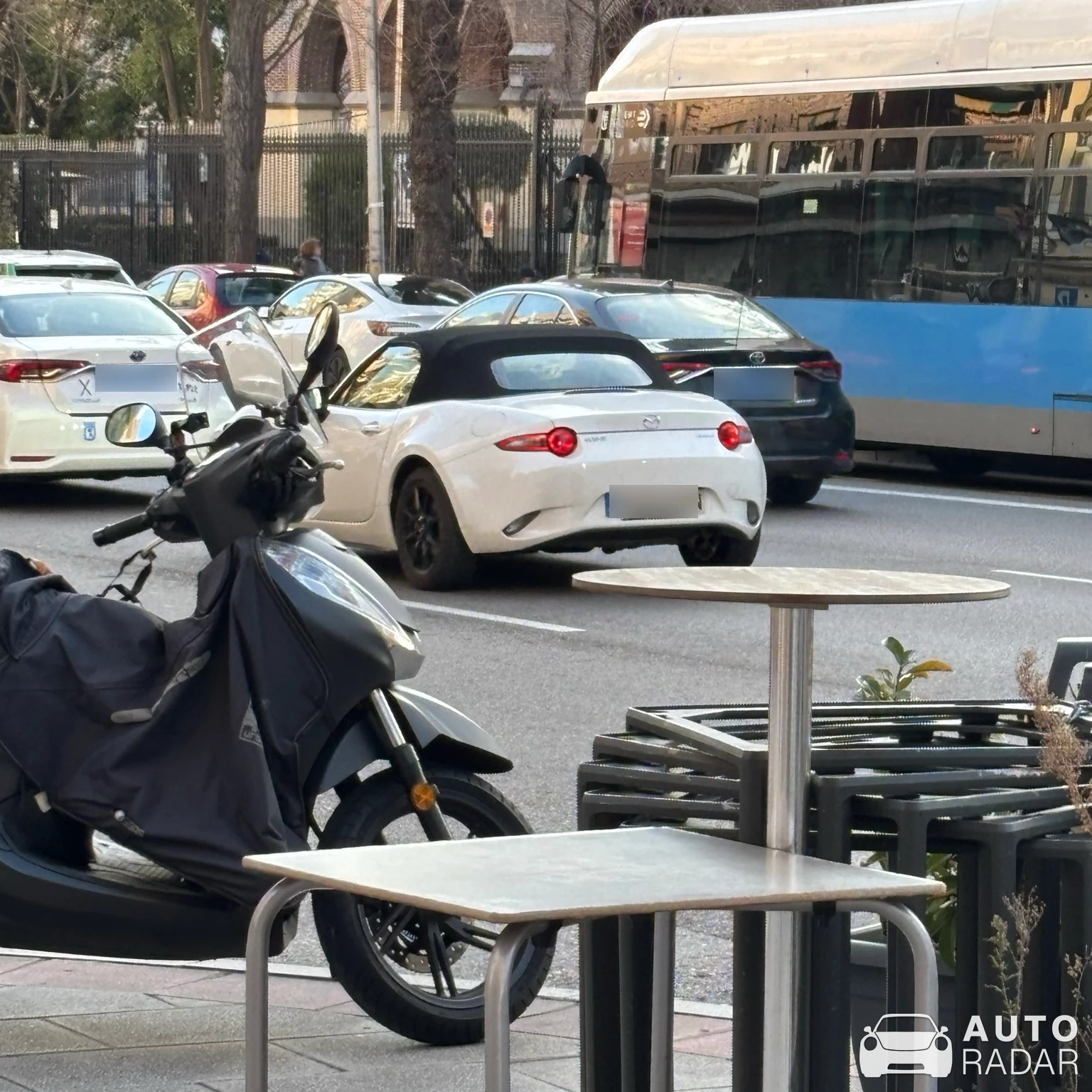 Mazda MX-5 ND spotted in Madrid, España